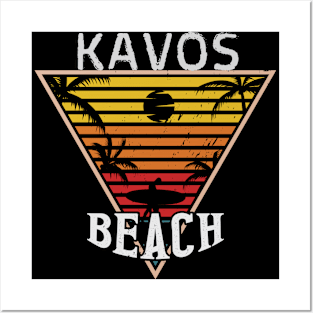 Beach happiness in Kavos Posters and Art